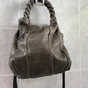 Designer ILEMI Italian leather hobo bag